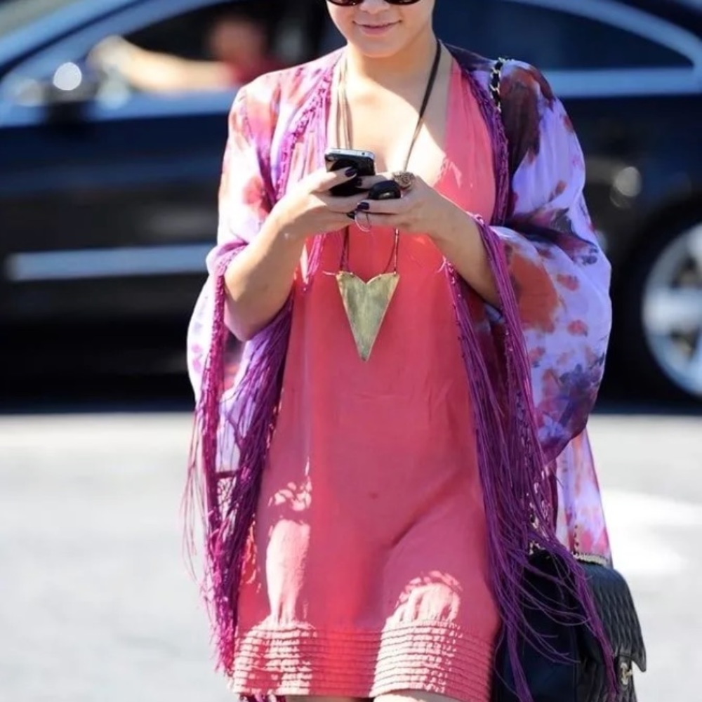 Unit purple haze kimono duster